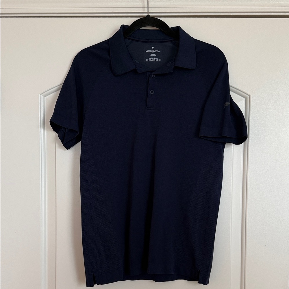 Fabletics Dark Blue Polo Shirt